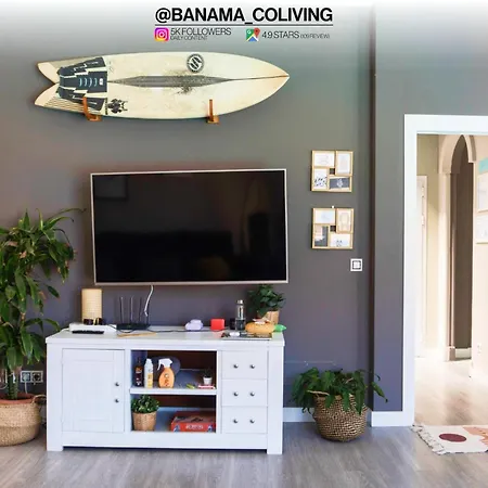 Banama Surfhouse - Coliving Coworking & Yoga * Коральео